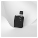 Čierne silikonové puzdro na ploskú fľašu Memobottle A7 Sleeve