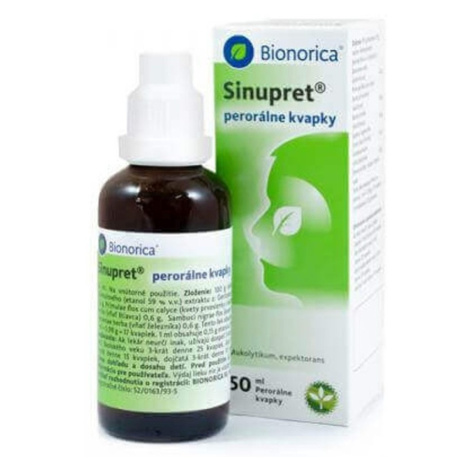 SINUPRET perorálne kvapky 50 ml