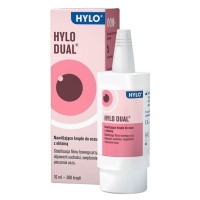 HYLO EYE CARE HYLO DUAL zvlhčujúce očné kvapky 10 ml