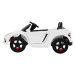 mamido Elektrické autíčko Future EVA kolesá biele