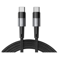 Kábel TECH-PROTECT ULTRABOOST TYPE-C CABLE PD60W/3A 200CM GREY (9490713933985)