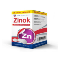 DOBRÉ ZO SLOVENSKA Zinok 15 mg 100 + 20 tabliet ZADARMO