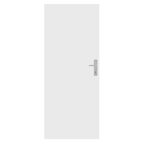 Protipožiarne interiérové dvere Naturel Technické levé 90 cm biela DPOBCPL90L