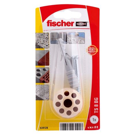 Fischer Dverná zarážka TS 8 K NV béžová