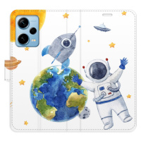Flipové puzdro iSaprio - Space 06 - Xiaomi Redmi Note 12 Pro+ 5G