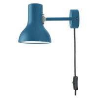 Anglepoise Type 75 Mini nástenné, zástrčka, modrá