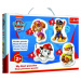 Puzzle baby Paw Patrol / Labková patrola 4ks v krabici 27x19x6cm 24m +