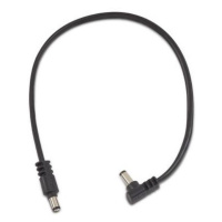 Rockboard Flat Power Cable - Black 30 cm / 11.81 angled/straight