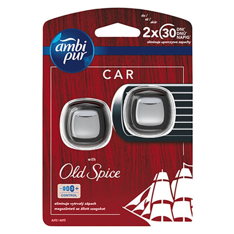 AMBI PUR Vôňa do auta CAR JAGUAR DUOPACK Old Spice AmbiPur