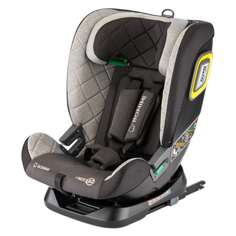 Bomimi Autosedačka IDEAfix I-SIZE 360 ° 40-150cm (0-36kg), metalic melange