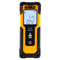 DEWALT Alkalický Laserový merač vzdialenosti 30 m, 2x 1,5V AAA batérie DWHT77100-XJ