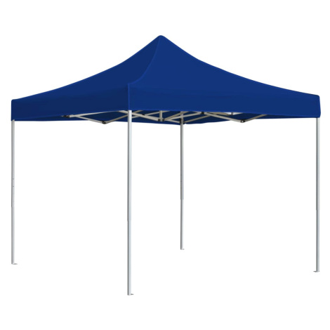 vidaXL Profesionálny skladací párty stan hliník 2x2 m modrý
