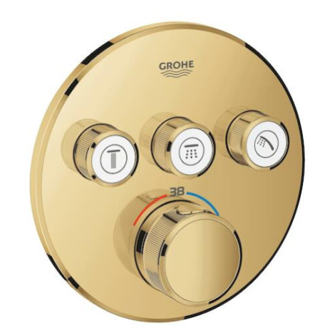 Termostat Grohe Grohtherm SmartControl bez podomietkového telesa Cool Sunrise 29121GL0