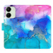 Flipové puzdro iSaprio - BluePink Paint - Xiaomi Redmi 13C