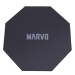 Herní, podložka pod křeslo, Marvo, GM02, 1100 x 1100 x 2 mm, černá, protiskluzová