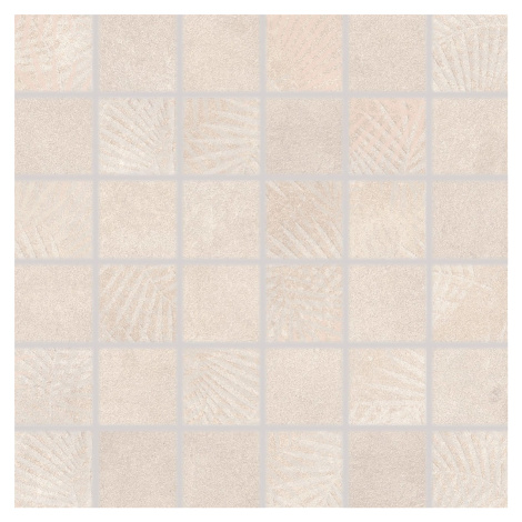 Mozaika Rako Lampea béžová 30x30 cm mat / lesk WDM05688.1