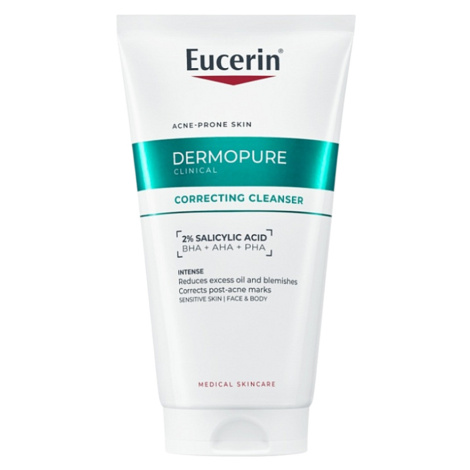 EUCERIN DermoPure CLINICAL Exfoliační čisticí gel, 150ml