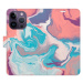 Flipové puzdro iSaprio - Abstract Paint 06 - iPhone 14 Pro