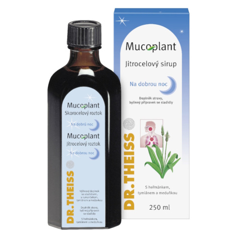 MUCOPLANT Skorocelový sirup pri kašli Na dobrú noc 250 ml