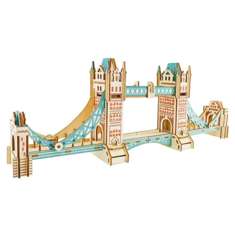 Woodcraft Drevené 3D puzzle Tower Bridge