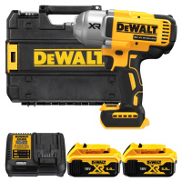 DEWALT 18V XR 1/2” Aku rázový uťahovák s poistným krúžkom, 2 x 5,0 Ah DCF900P2T-QW