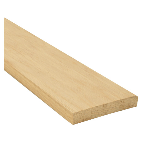 Prah dverový 2 x 12 x 80 cm dub