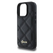 Guess PU Leather Quilted kryt pre iPhone 16 Pro Max čierny