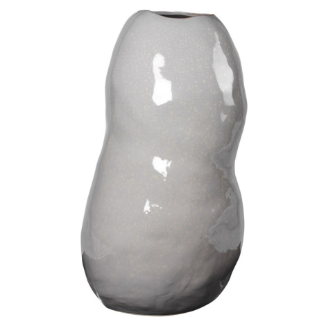 Broste Váza ORGANIC - 69,5 cm šedá