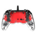 PS4 HW Gamepad Nacon Compact Controller Clear Red