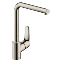 Hansgrohe Focus M41, páková drezová batéria 280 s otočným výtokom, vzhľad nerezu, HAN-31817800