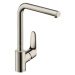 Hansgrohe Focus M41, páková drezová batéria 280 s otočným výtokom, vzhľad nerezu, HAN-31817800