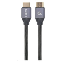 Kabel CABLEXPERT CCBP-HDMI-2M HDMI 2.0, 2m, opletený, černý, blister