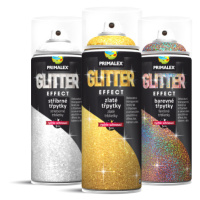 PRIMALEX GLITTER - Lak s farebnými trblietkami zlaté trblietky 400 ml