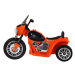 mamido Detská elektrická motorka JT568 oranžová