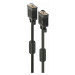 Kabel CABLEXPERT CC-PPVGAX-10M-B prodlouž  mon  15M/15F VGA 9m stíněný extra, ferrity, BLACK