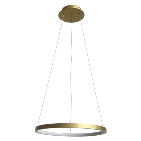 LED závesné svietidlo v zlatej farbe ø 40 cm Lune - Candellux Lighting