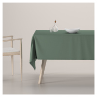 Dekoria Obrus na stôl obdĺžnikový, matná zelená, Linen, 159-08