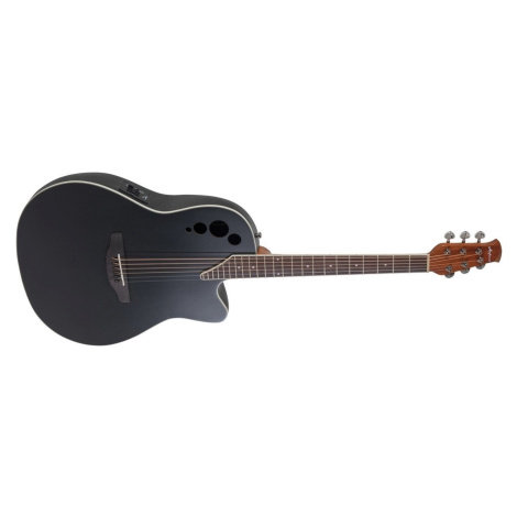 Applause AE44II Mid Cutaway Black Satin