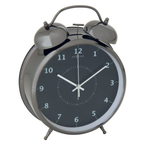 Budík 5111zw Nextime Wake Up 9cm