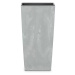 NABBI DURS325E plastový kvetináč 32,5 cm sivý betón