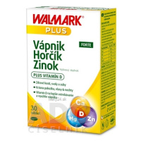 WALMARK Vápnik Horčík Zinok FORTE