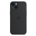 Silikónové puzdro Apple na Apple iPhone 13 MM2A3ZM/A Silicone Case with MagSafe Midnight