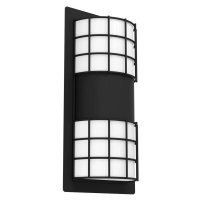 EGLO Vonkajšie nástenné svietidlo Cistierna 2, čierne