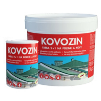 KOVOZIN - Antikorózna farba na kov a pozink červenohnedá 23 kg