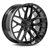 1AV ZX11 hliníkové disky 10,5x21 5x110 ET38 GLOSS BLACK