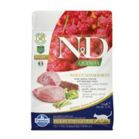 N&D Quinoa CAT Weight Management Lamb & Broccoli 300g zľava