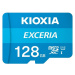 KIOXIA Exceria microSD karta 128GB M203, UHS-I U1 Class 10