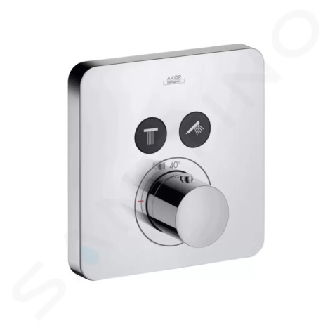 AXOR - ShowerSelect Termostat pod omietku na 2 spotrebiče, chróm 36707000