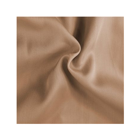 Brotex Napínacie saténové prestieradlo béžové, 180 × 200 cm dvojlôžko