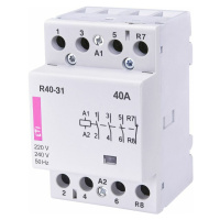 Stýkač modulárny R 40-31 230V AC 3NO+1NC (ETI)